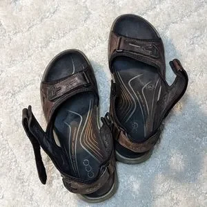Ecco | Shoes | Ecco Mens Receptor Leather Sport Hiking  display picture 3